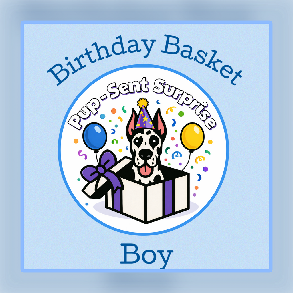 Dog Birthday Baskets Boy