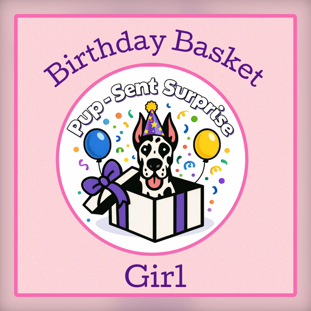 Dog Birthday Baskets Girl